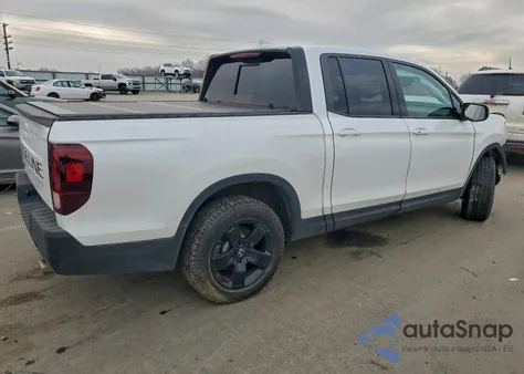 2025 Honda Ridgeline Black Edition из США, поврежденный, VIN 5FPYK3F86SB005405